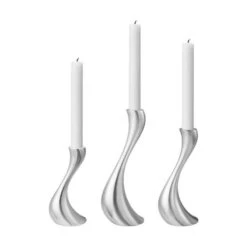 Georg Jensen Cobra Lysestage - 3 Stk.