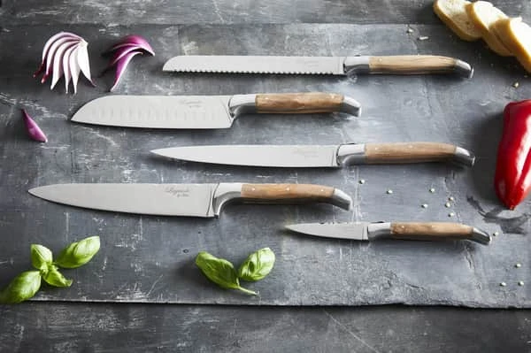 Chef Knivsæt - 5 Dele 4 Chef Knivsæt - 5 Dele - Billede 2