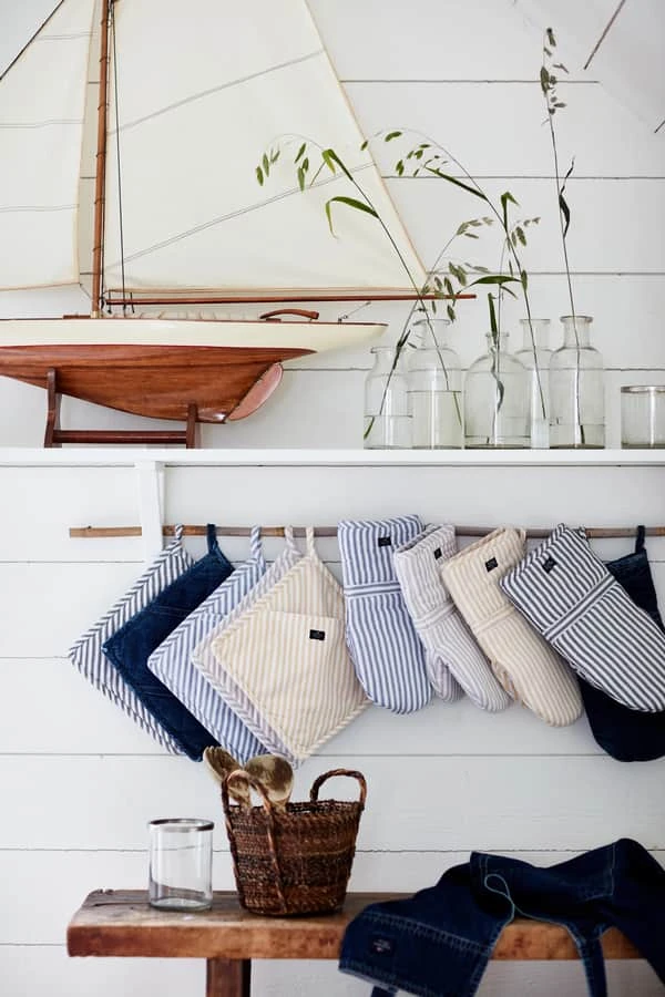 Lexington Icons Cotton Herringbone Ovnhandske 5 Lexington Icons Cotton Herringbone Ovnhandske - Billede 3