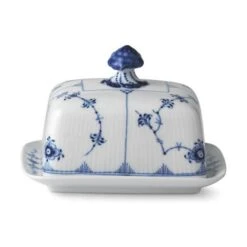 Royal Copenhagen Musselmalet Riflet Smørskål