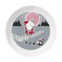 Arabia Mumi Tallerken - Mumi Flytter