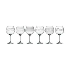 Leonardo Burgundy Glas - 6 Stk.