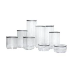 Opbevaringsboks - 9 Stk. -Køkkengrej Discountbutik 3990 83a21971 8211 4414 b52b cb63d0d6a400