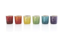 Le Creuset Rainbow Espressokrus - 6 Stk.