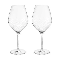 Holmegaard Cabernet Lines Bourgogneglas - 2 Stk.