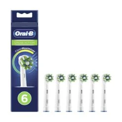Oral B CrossAction Tandbørstehoved - 6 Stk.