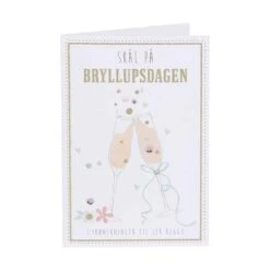 Kort Tillykke Med Bryllupet