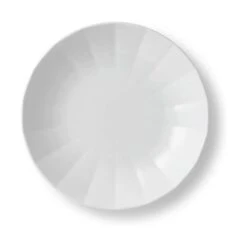 Royal Copenhagen Hvid Facet DybTallerken