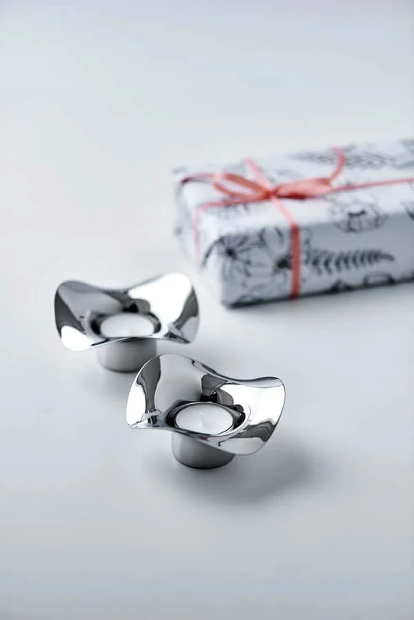 Georg Jensen Cobra Fyrfadsstage - 2 Stk. 4 Georg Jensen Cobra Fyrfadsstage - 2 Stk. - Billede 2