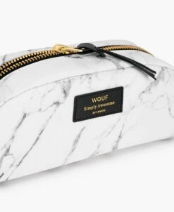 Wouf White Marble Toilettaske Lille -Køkkengrej Discountbutik 3990 d6f00c80 ee3a 4c4e 82a5 8c5fdaadbfbf