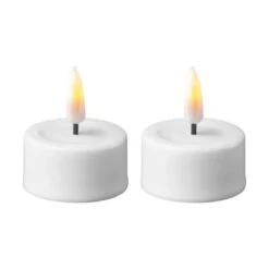 Real Flame LED Fyrfadslys - 2 Stk.