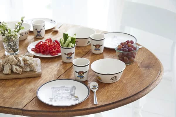 Spisesæt Pippi Langstrømpe 4 Spisesæt Pippi Langstrømpe - Billede 2