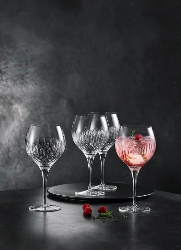 Luigi Bormioli Diamante Spansk Gin Og Tonic Glas - 4 Stk. 4 Luigi Bormioli Diamante Spansk Gin Og Tonic Glas - 4 Stk. - Billede 2